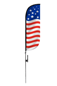 American Flag Feather Flag