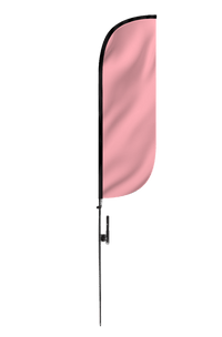 Feather Flag Plain Color