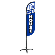Open House Feather Flag