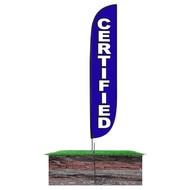 Certified Feather Flag 10M1200237