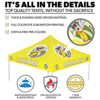Custom Canopy Tent Everyday Platinum Package