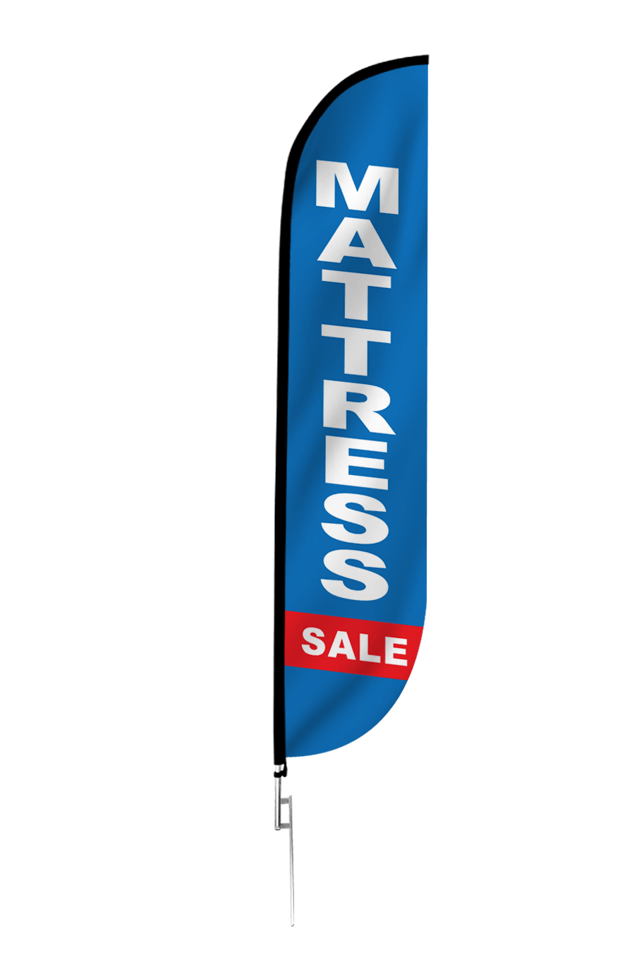 Mattress Sale Feather Flag