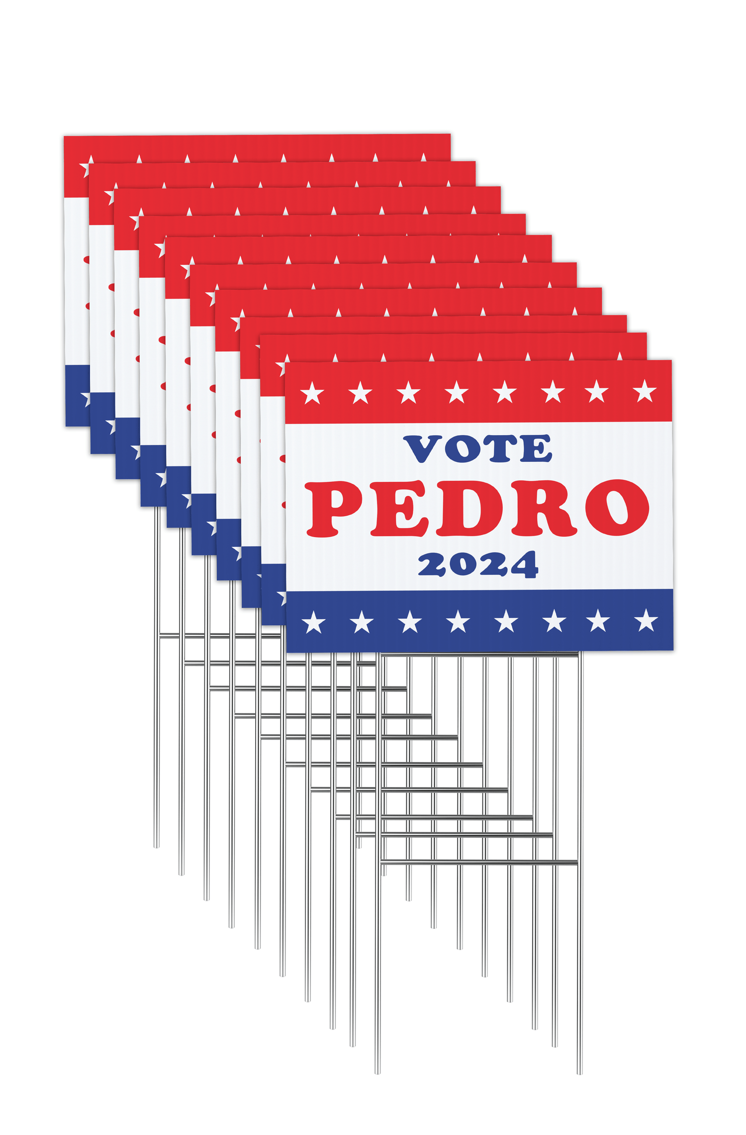 Custom Yard Sign - 10 Pack
