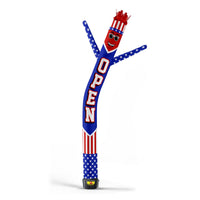Air Dancers® Originals Inflatable Tube Man Open American Themed