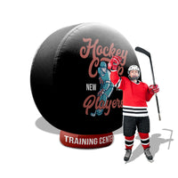 Custom Giant Inflatable Hockey Puck