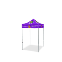 10x10 Custom Canopy Tent w/ Back Wall & Table Cover