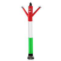 Air Dancers® Inflatable Tube Man Red, White, and Green 