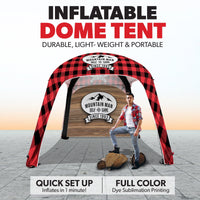 Custom Inflatable Dome Tent - Select Silver Package