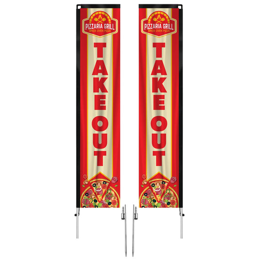 Custom Rectangle Flag Banner