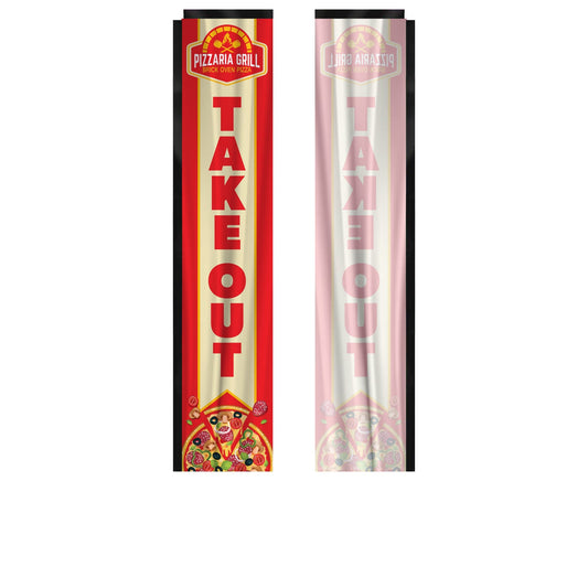 Custom Rectangle Flag Banner