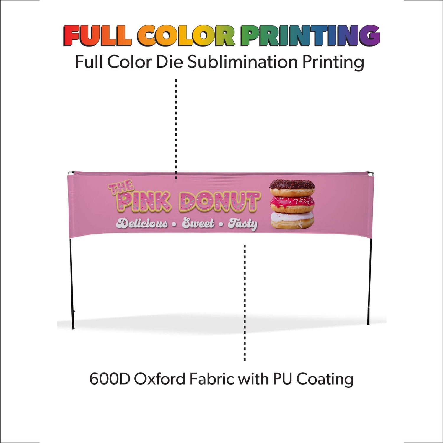 Custom Canopy Tent Billboard Banner 