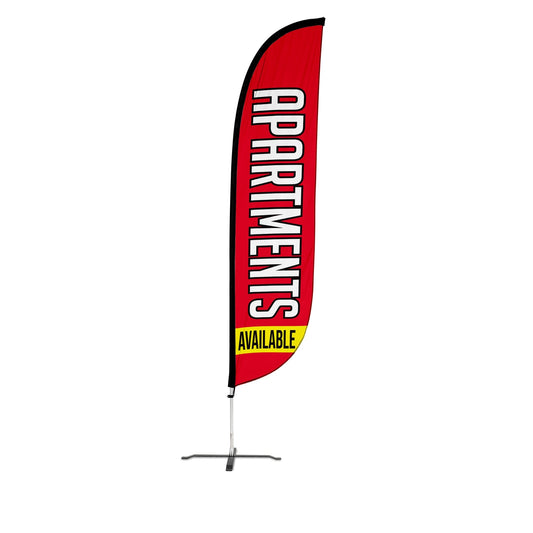 Apartments Available Feather Flag