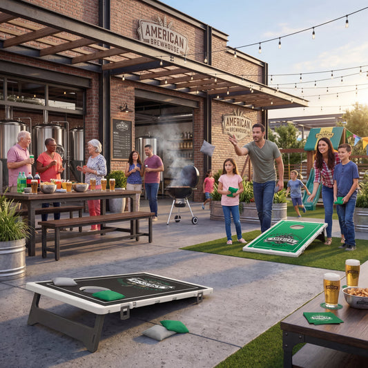 Custom Plastic Cornhole Board