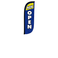 Now Open Feather Flag