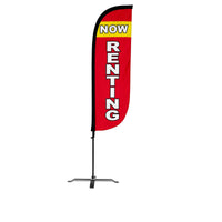 Now Renting Feather Flag