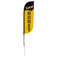 Local Honey Feather Flag