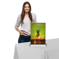 Custom Tabletop Retractable Banner 