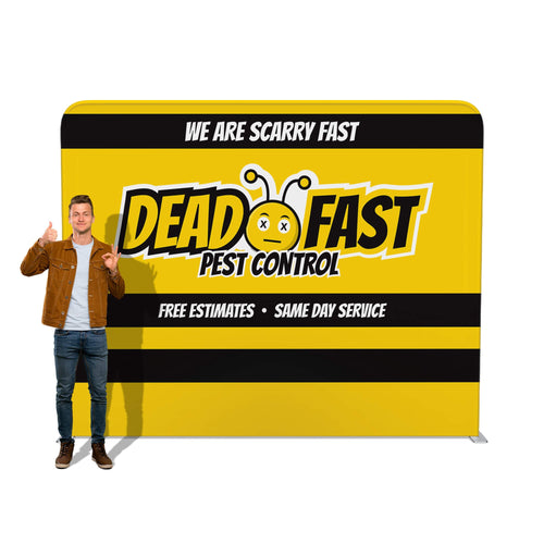 FastZip™ Straight Tension Fabric Display