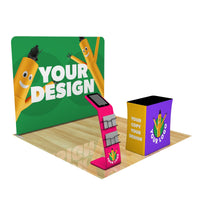 Fabric & Frame / + Media Stand + Podium / None