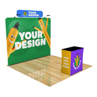 Fabric & Frame / + Podium / + LED Lights & Header