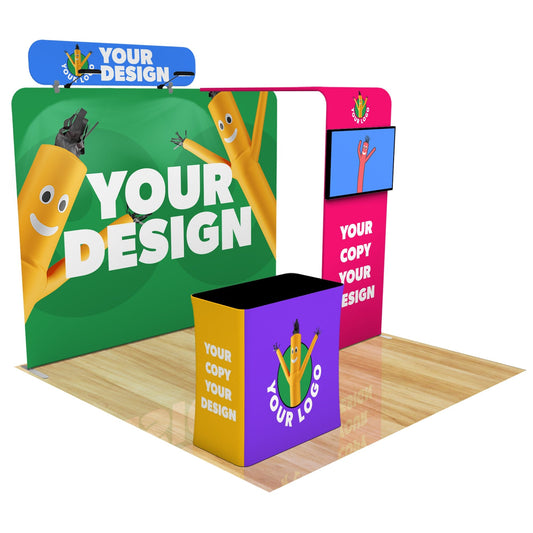 Fabric & Frame / + Archway & Podium / + LED Lights & Header