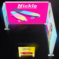 Backlit Trade Show Booth SEG Corner & Partition