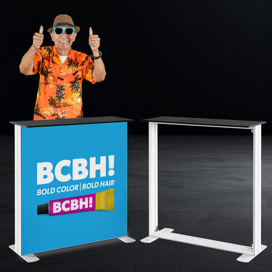 Backlit Trade Show Booth with Archway