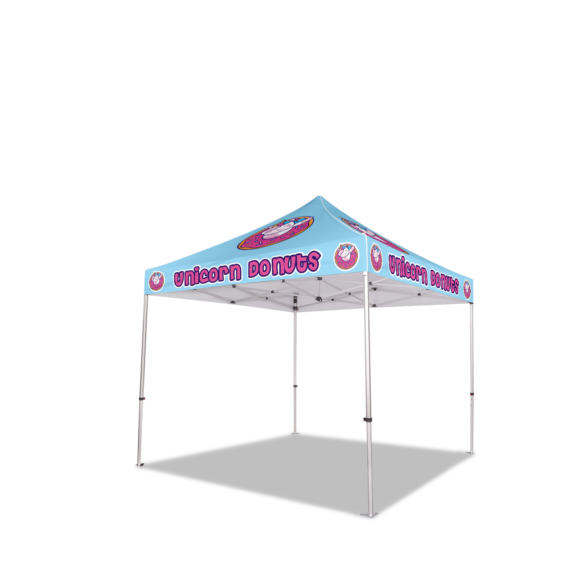 Custom Canopy Tent with Back Wall