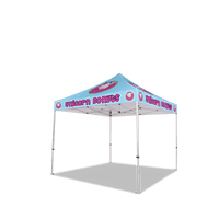 Custom Canopy Tent with Back Wall