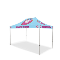 Custom Canopy Tent with Back Wall