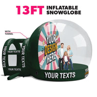Dark Green / 13ft / + Add Tunnel