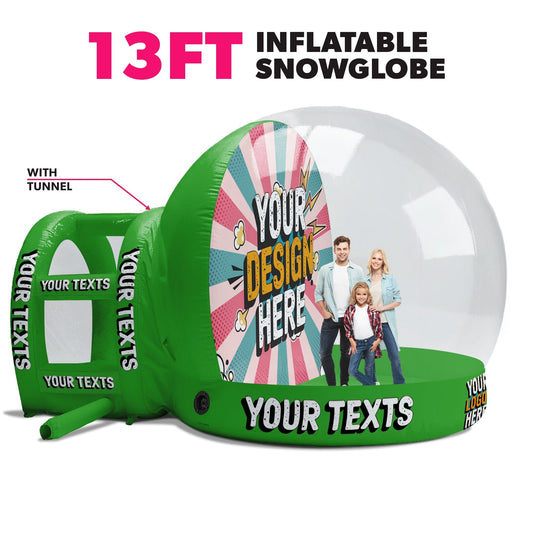 Lime Green / 13ft / + Add Tunnel