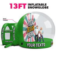Lime Green / 13ft / + Add Tunnel