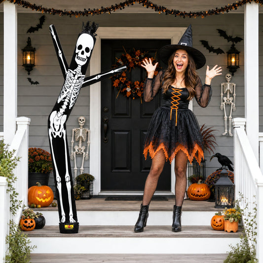 Air Dancers® Originals Inflatable Tube Man Skeleton