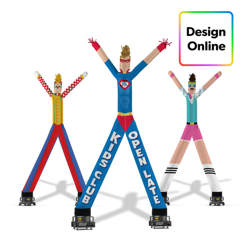 Custom Two Legged Air Dancers® Inflatable Tube Man