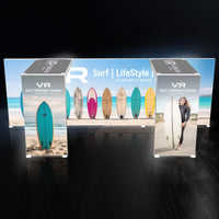 10x20 Backlit Trade Show Booth SEG Double Arch