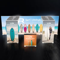 10x20 Backlit Trade Show Booth SEG Double Arch