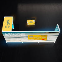 Backlit Trade Show Booth SEG Archway & Partition
