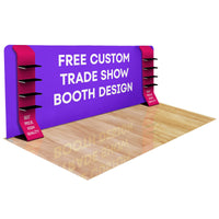 20ft Fastzip™ Custom Trade Show Booth 