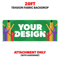 20ft / Complete Set (With Hardware) / No Table Cover