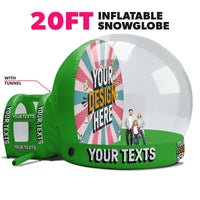 Lime Green / 20ft / + Add Tunnel