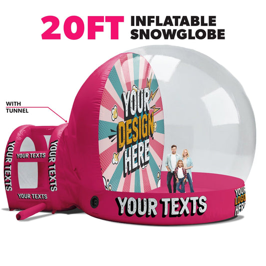 Pink / 20ft / + Add Tunnel