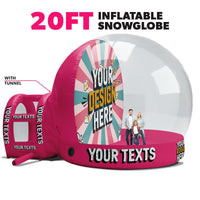 Pink / 20ft / + Add Tunnel
