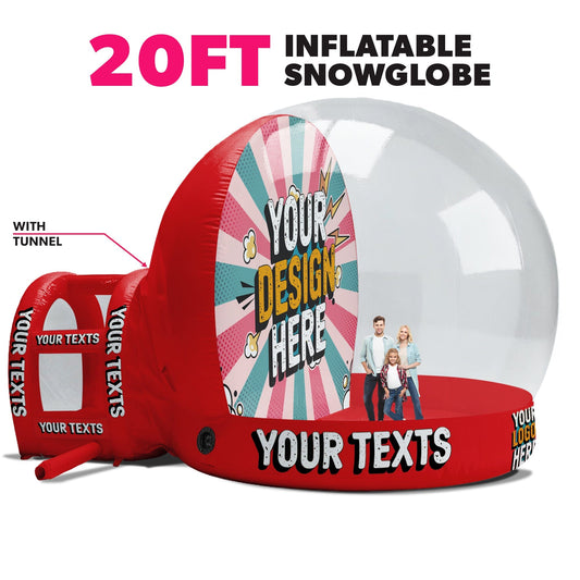 Red / 20ft / + Add Tunnel