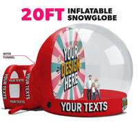 Red / 20ft / + Add Tunnel