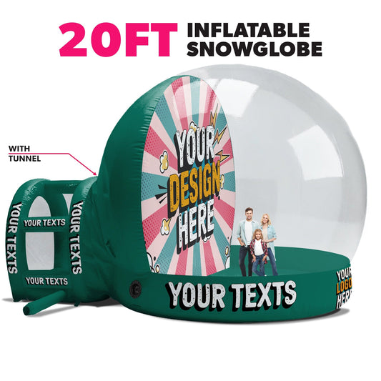 Teal / 20ft / + Add Tunnel