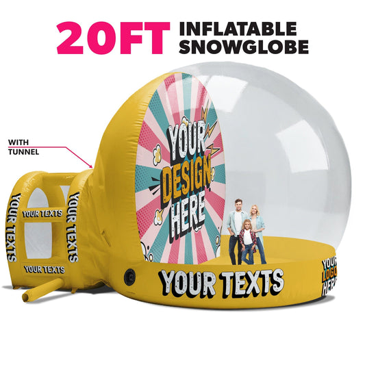 Yellow / 20ft / + Add Tunnel