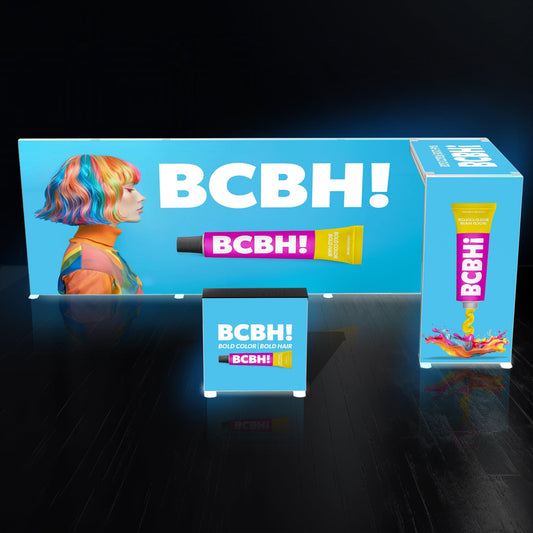 Backlit Trade Show Booth with Archway