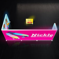 Backlit Trade Show Booth SEG Corner & Partition