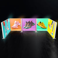 10x20 Backlit Trade Show Booth SEG Partition